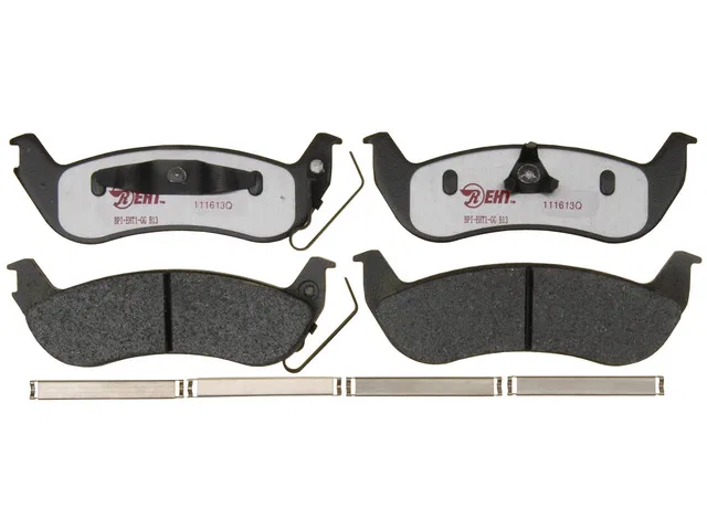 EHT932H – R/M BRAKES Brake Pad, OE Replacement Hybrid Technology Includes Mounting Hardware